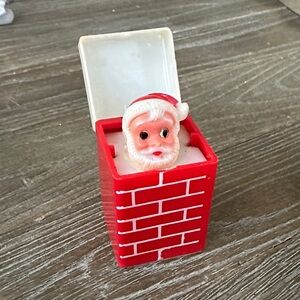 Santa Claus in Chimney Jack in the box
